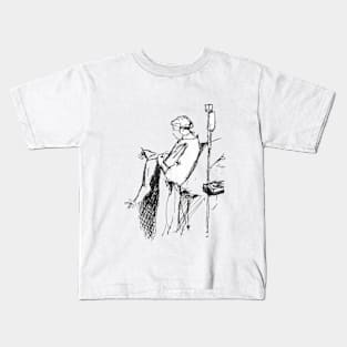 Operating - sketch by Avril Thomas Kids T-Shirt